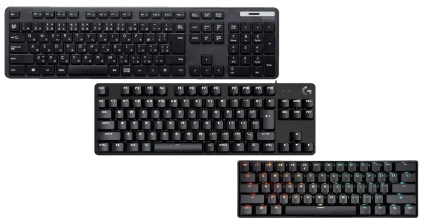 Advantages and disadvantages of different PC keyboard sizes thumbnail