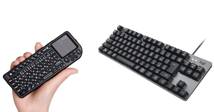 Actually, it is deep. Keycap and keyboard size thumbnail